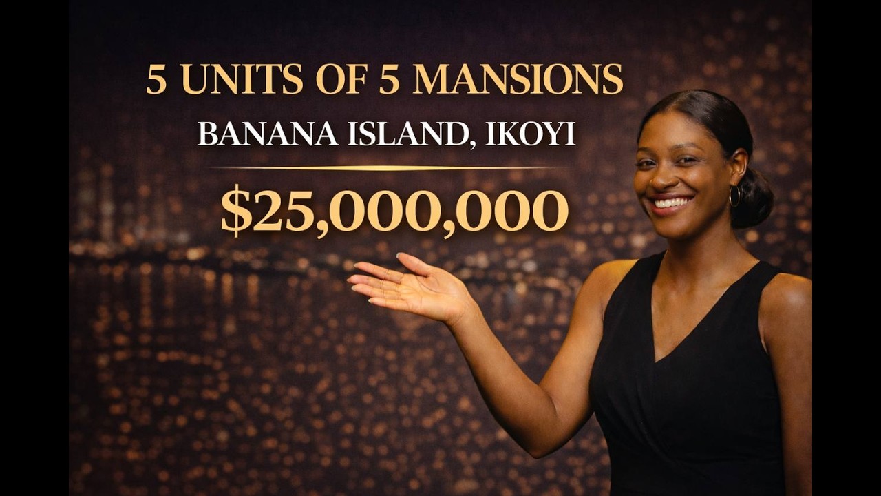 FOR SALE | Lifetime Asset 5 Units 5 Bed Waterfront Mansion with Private Jetty | Banana Island, Ikoyi