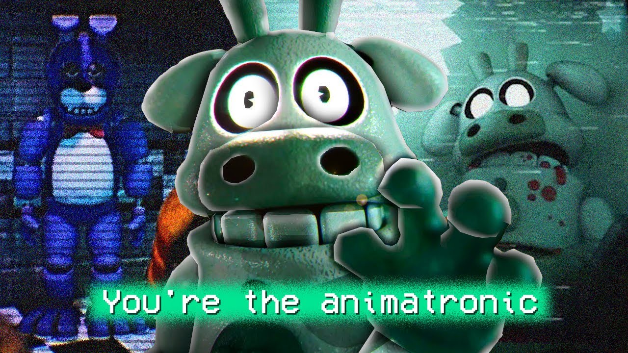 FNAF, но ТЫ — аниматроник.