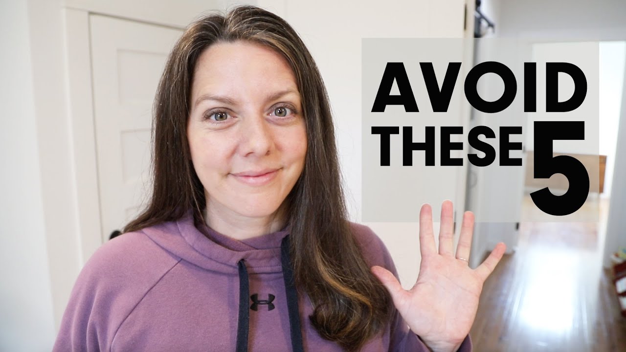 CLUTTER FREE TIPS - AVOID THESE 5 HABITS!