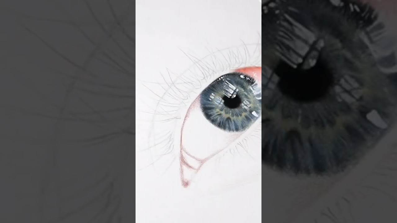 COMO COLORIR UM OLHO REALISTA 