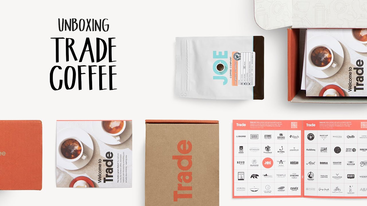 Unboxing Trade Coffee