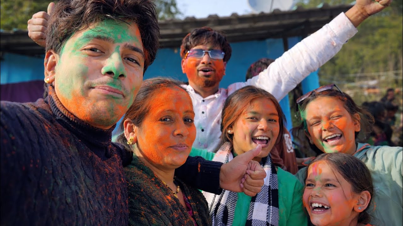 Holi Celebration With My Family 😍