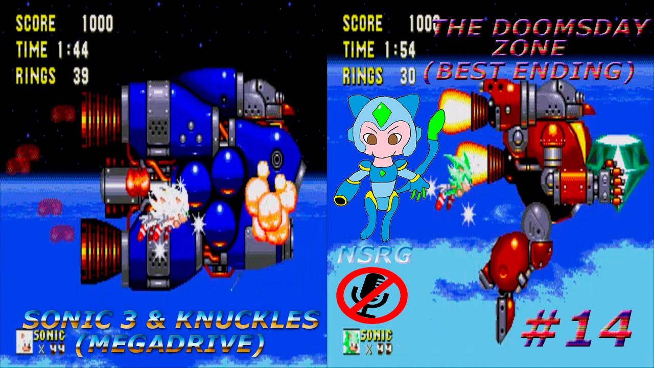 14-Sonic 3 & Knuckles (The Doomsday Zone)(Ruta Mejor Final/Best Ending Route)(Sonic/Tails)