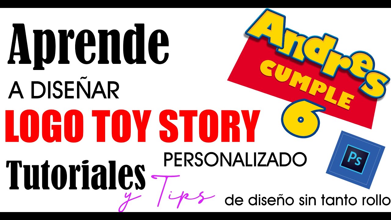 Diseña Logo personalizado TOY sTORY