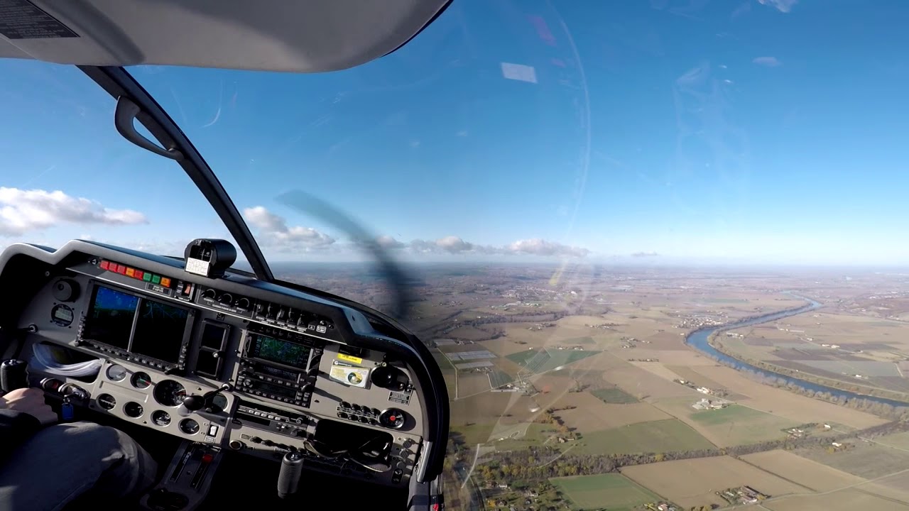 Retour de vol #15 : Grande Nav Triangulaire 2/3 - Agen-Marmande DR400 GoPro