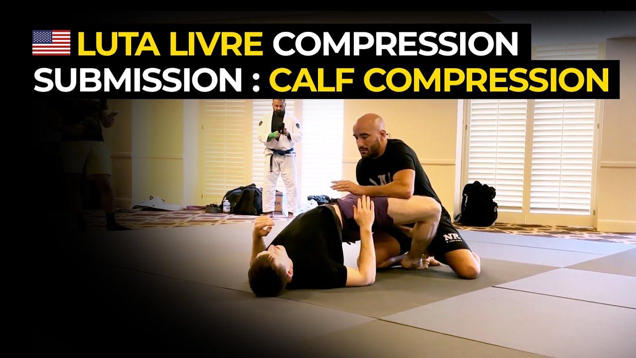 (EN) Luta Livre compression submission : Calf compression