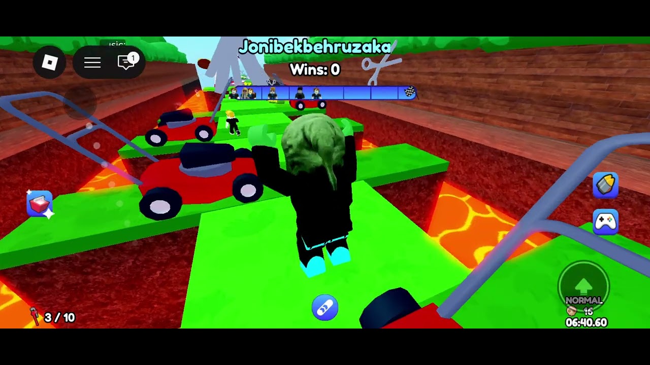 Прохождения игры паркура в Roblox