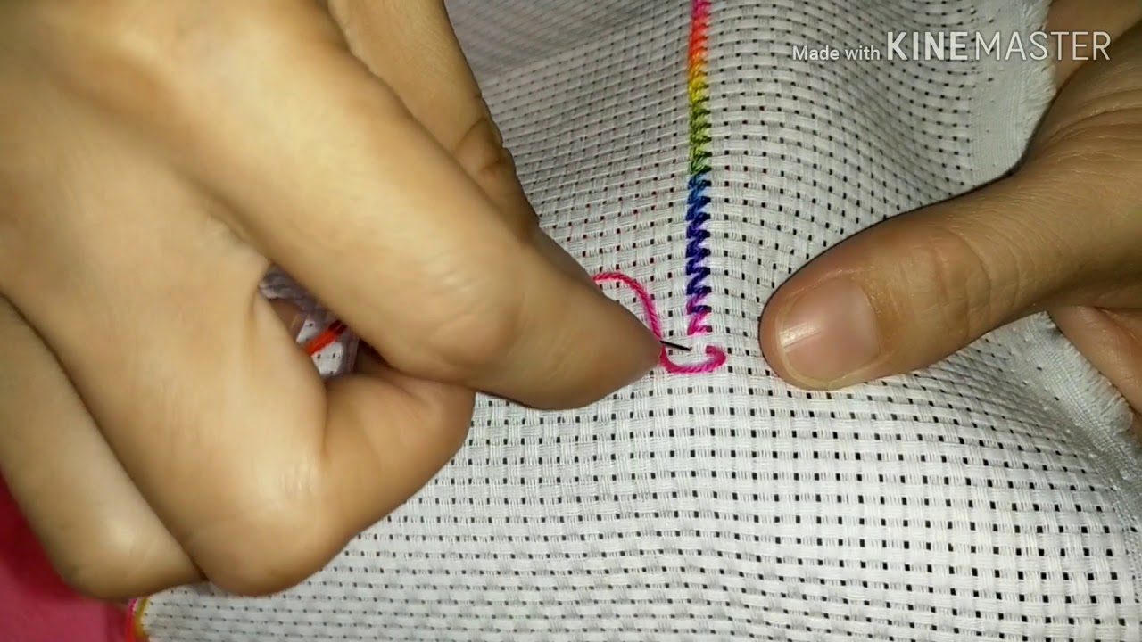 วิธีเริ่มต้นปักผ้าครอสติสBasic cross stitch | Chayanis handicrafts | EP.1