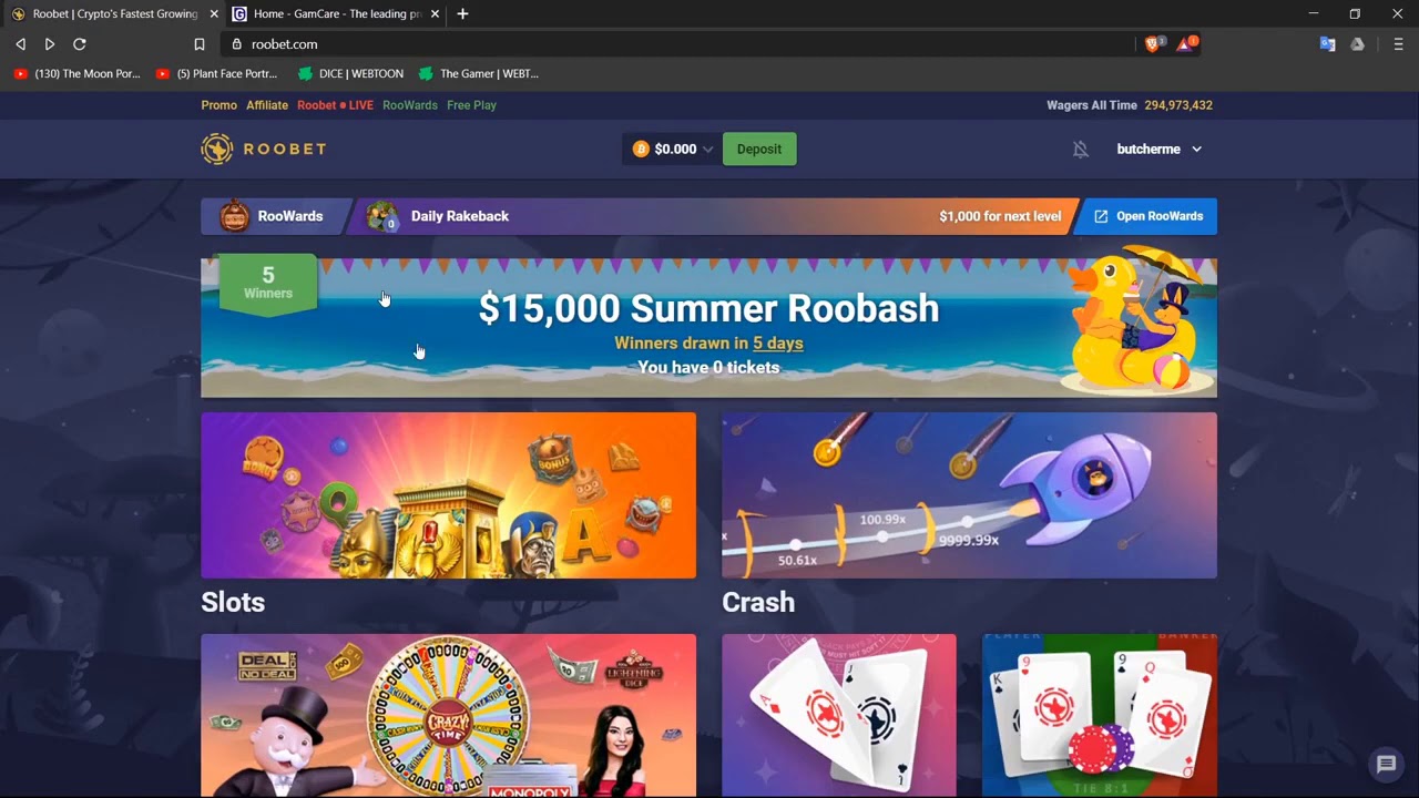 Roobet || Cryptogambling Website Review