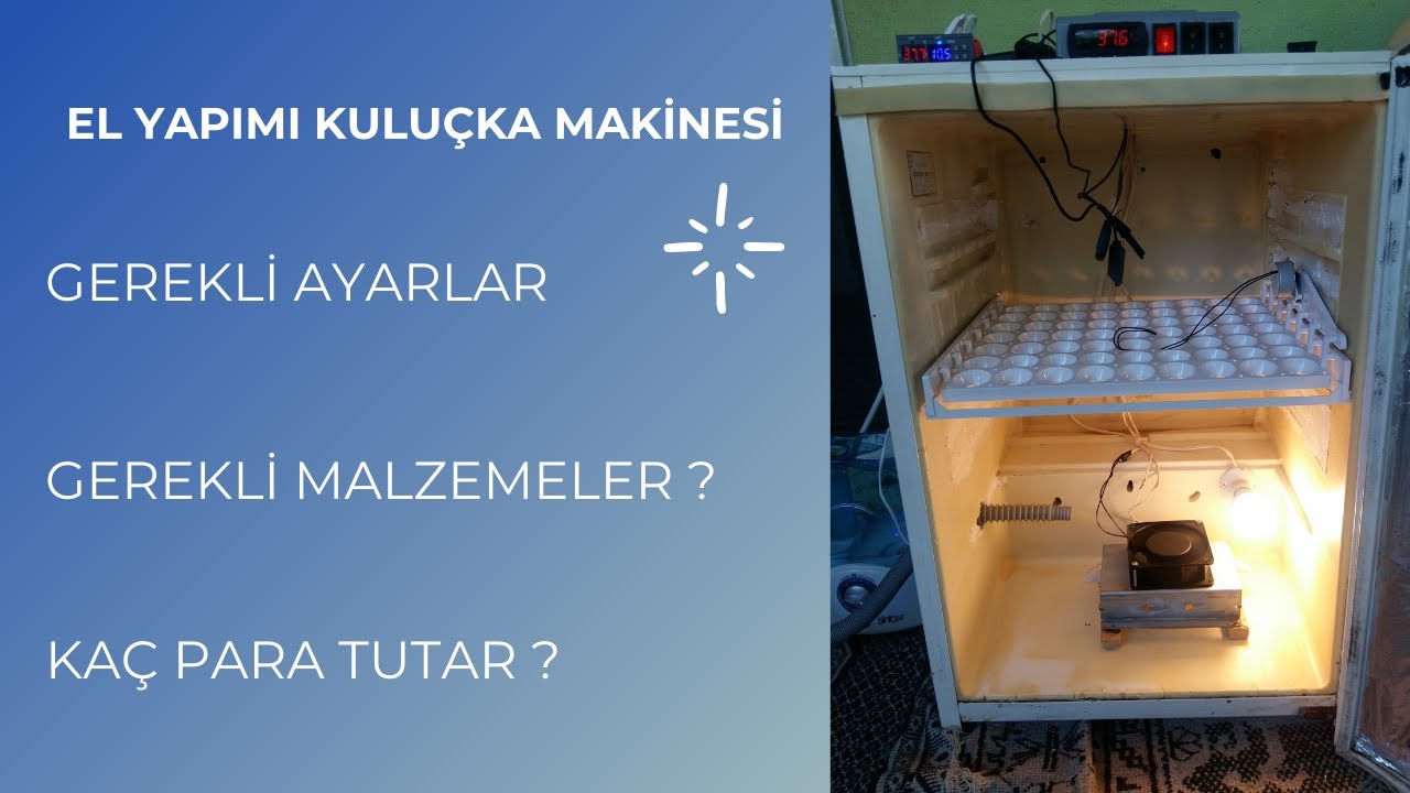 MİNİ BUZDOLABINDAN KULUÇKA MAKİNESİ YAPIMI