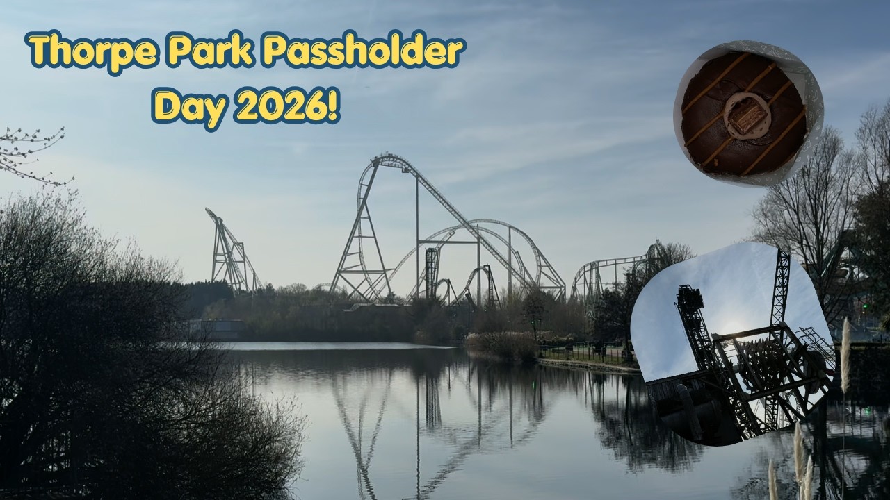 Thorpe Park Passholder Day 2026! ( New Launchpad + Rumba Rapids Closed!)