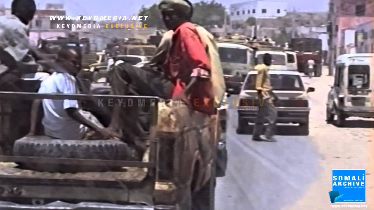 Mogadishu: Hotel Panorama, towards Huriwaa - Somalia 1992