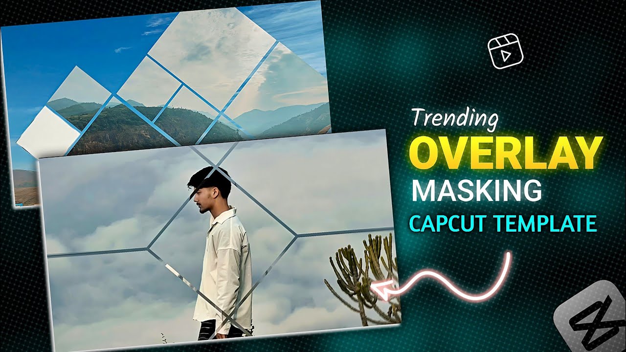 Trending Overlay Masking Capcut Template 🤩 | Instagram Viral Reels Edit | New Capcut Template