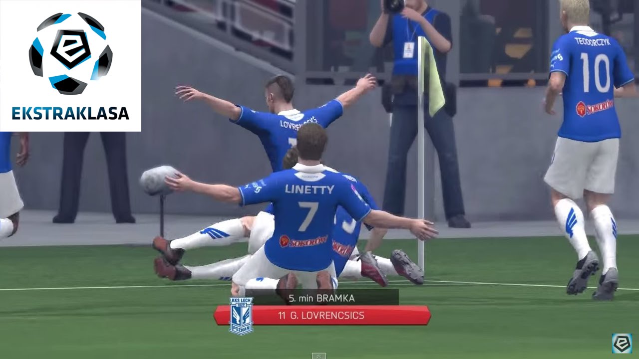 T-Mobile Ekstraklasa: Lech Poznań - Śląsk Wrocław (symulacja FIFA 14)