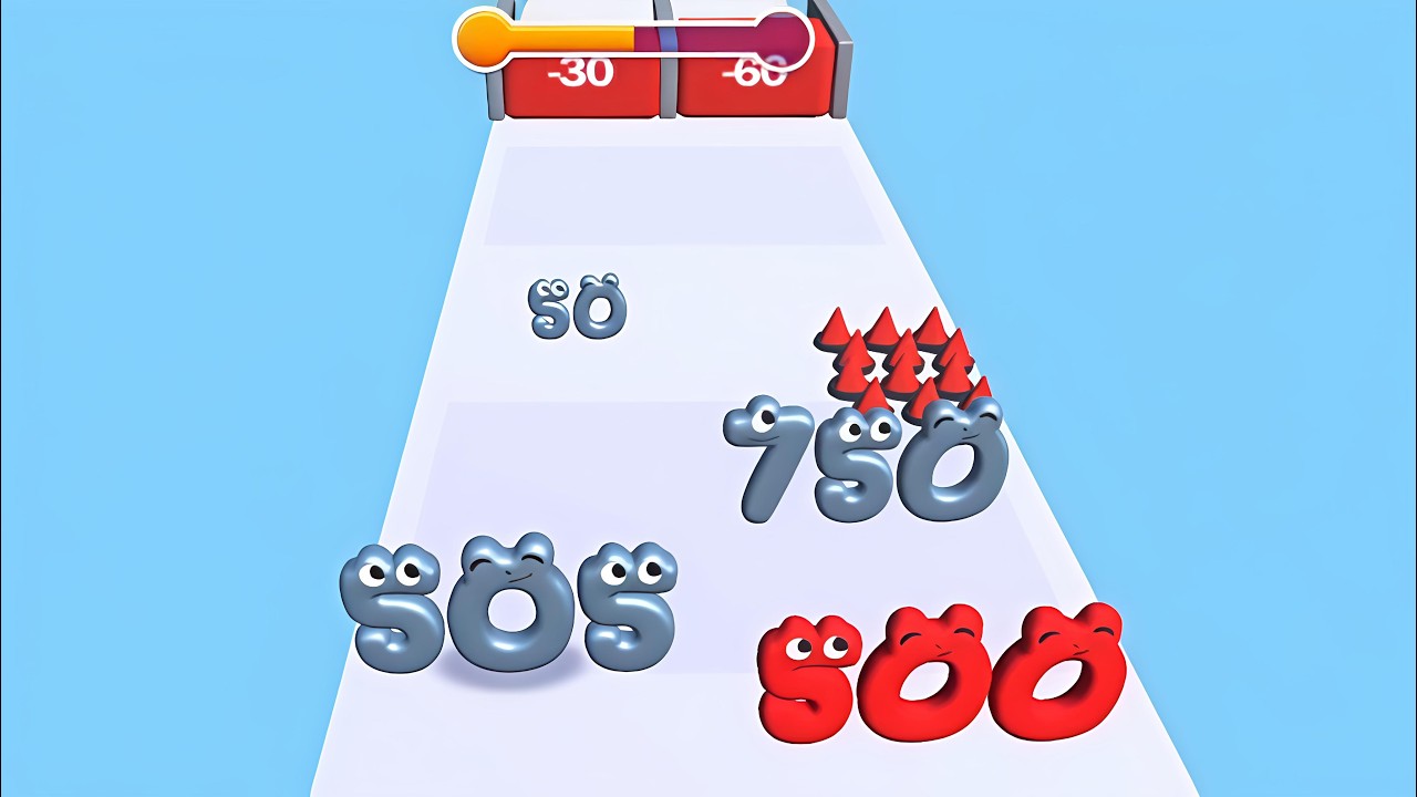 Number Master in merge android ios walkthrough style ASMR gameplay 