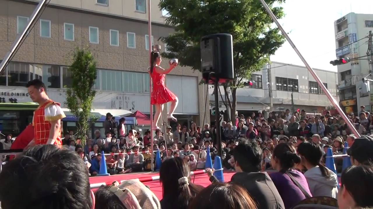 第五回高円寺びっくり大道芸（中国雑技団Ⅱ）2013年4月28日