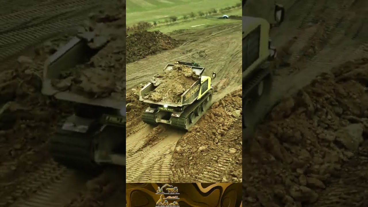 Best Tracked Vehicle PRINOTH PANTHER T14R Dumper #shorts
