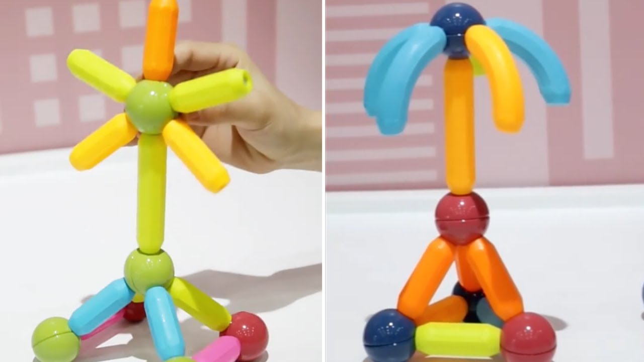 Magnetic Rods And Balls Fidget Toys For Kids