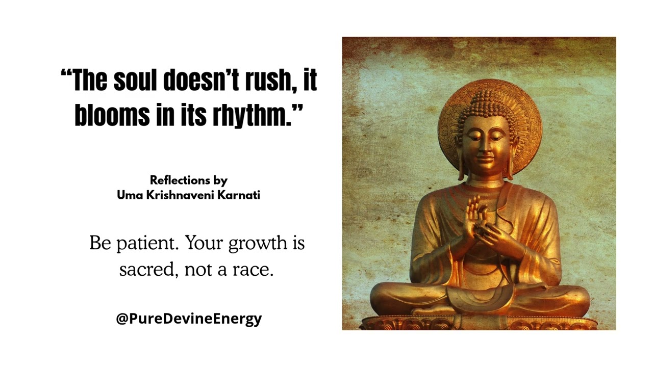 Peace Starts Here Buddha’s Words - By Uma Krishnaveni Karnati   PURE DEVINE ENERGY