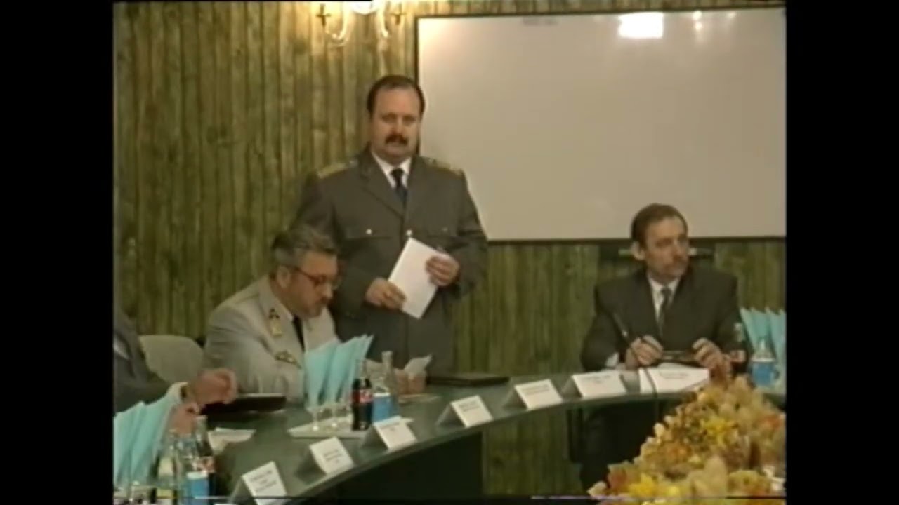 RTF Rendőrtiszti Főiskola, Miniszteri látogatás, részlet, 1999