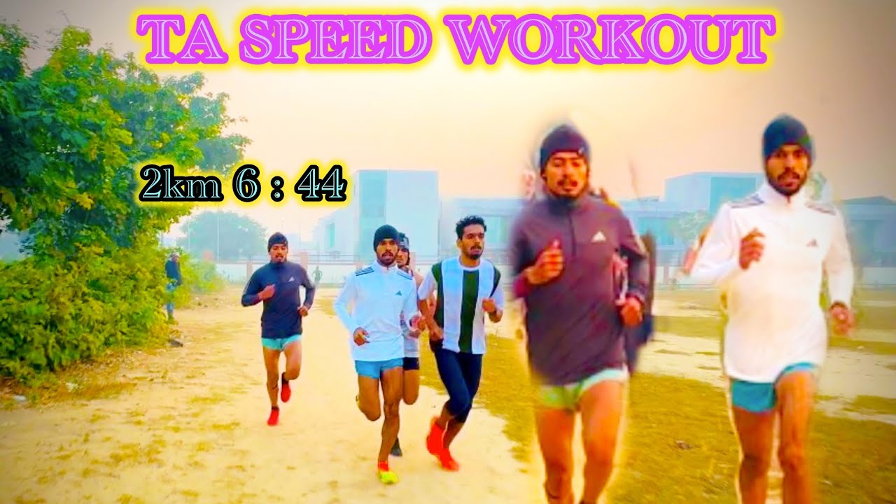 2km Time trial Bajrang physical academy 