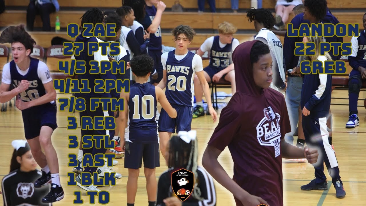 Quintyn Voltz and Landon Lampley Go Head to Head! Dc Hawks take a L to Belzer! Qzae 27 L.Lampley 22!