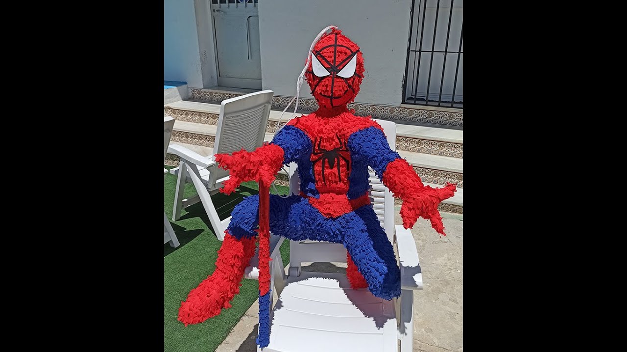 PIÑATA SPIDERMAN, AVENGER,SPIDERMAN, HOMBRE ARAÑA