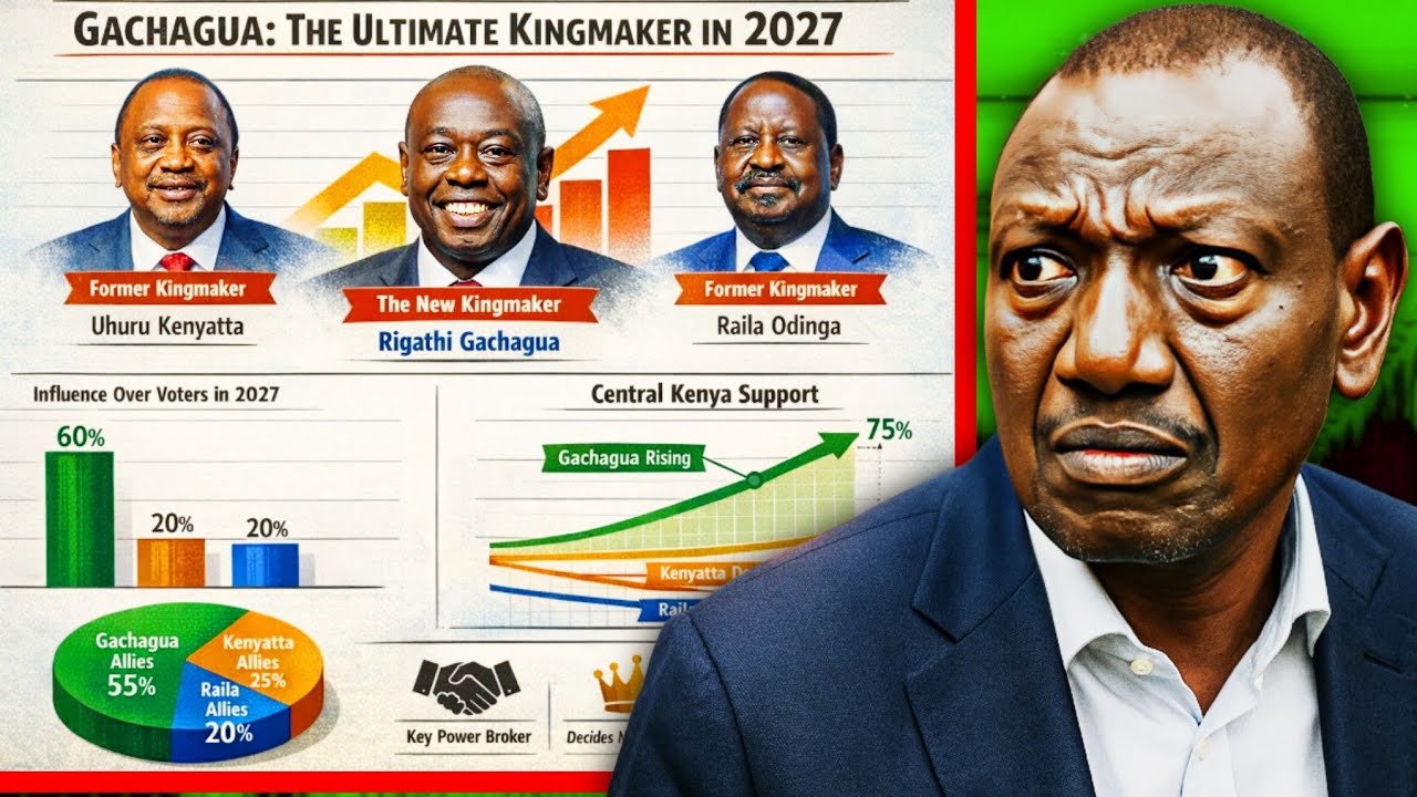 Breaking: Ruto in Shock as New Report Confirms Gachagua as 2027 Kingmaker
