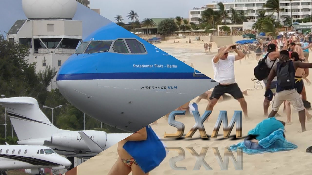 Juliana Jetblast St Martin Beach KLM