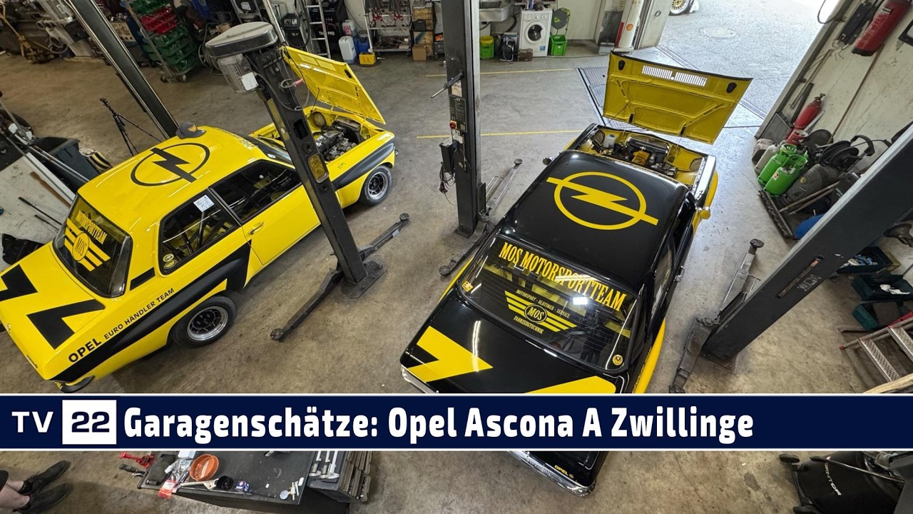 Garagenschätze: Opel Ascona A Zwillinge von Martin Rabl und Dominik Ossanna