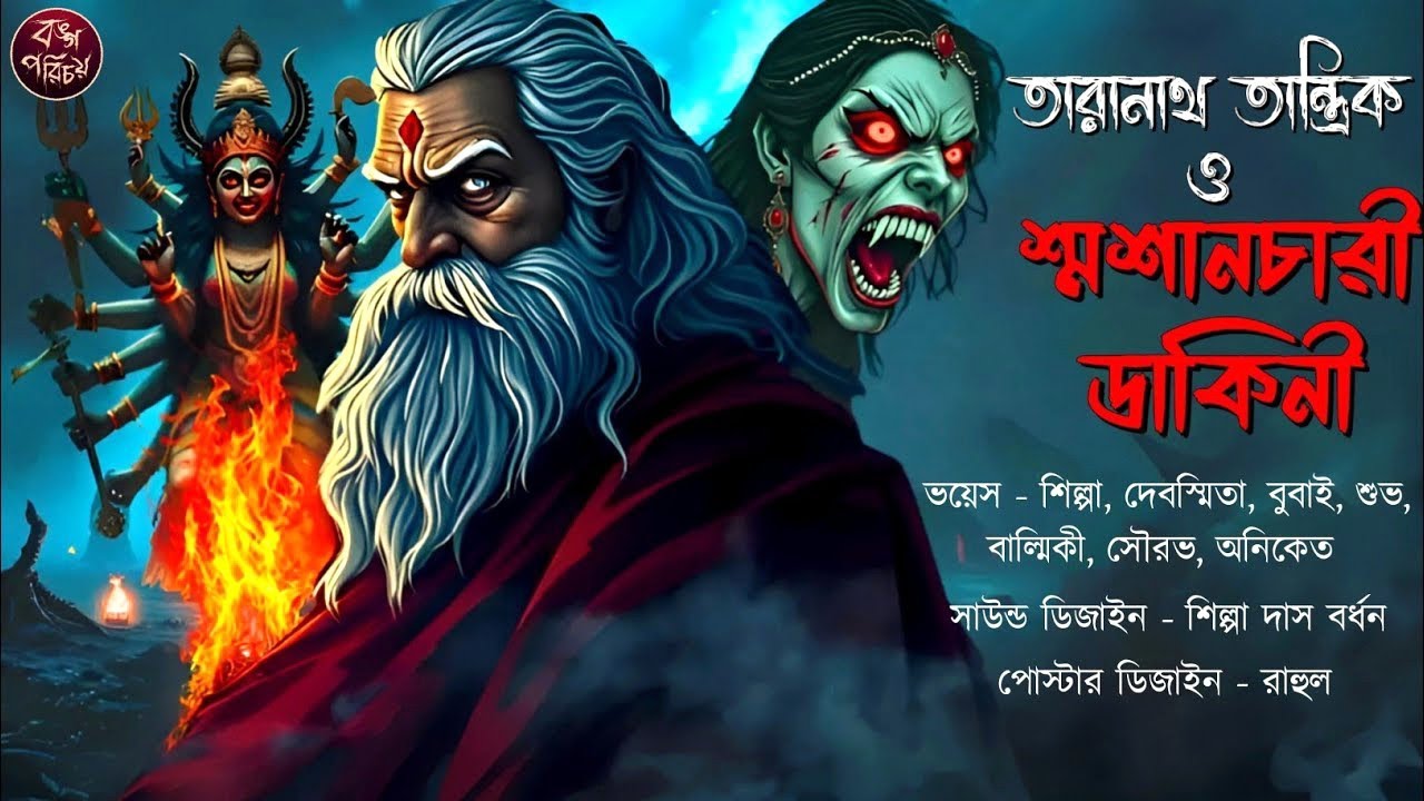 তারানাথ তান্ত্রিক ও শ্মশানচারী ডাকিনী। taranath tantrik। তারানাথ। ভূতের গল্প। গ্রামবাংলার ভূতের গল্প