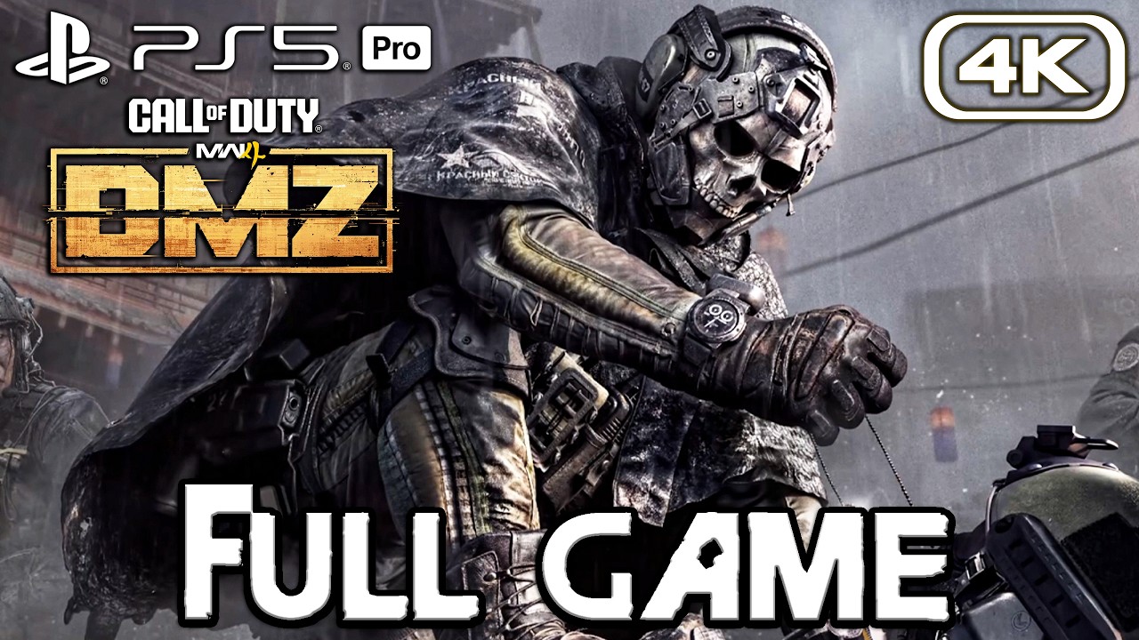 CALL OF DUTY MODERN WARFARE 4 DMZ Gameplay Walkthrough FULL GAME (4K 60FPS) No Commentary