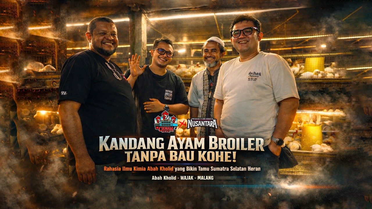 Penerapan Ilmu Kimia dalam Ternak Ayam Broiler || Kandang Bersih, Ayam Sehat, Tetangga Senang!.