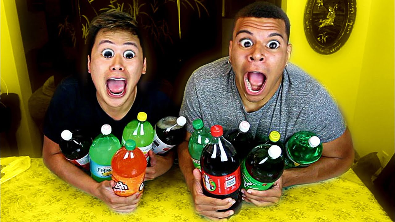 SODA CHALLENGE TASTE TEST!