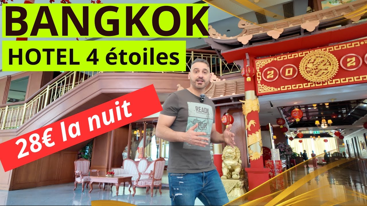 Bangkok Hotel 4 étoiles LE MOINS CHERE , Prince Palace