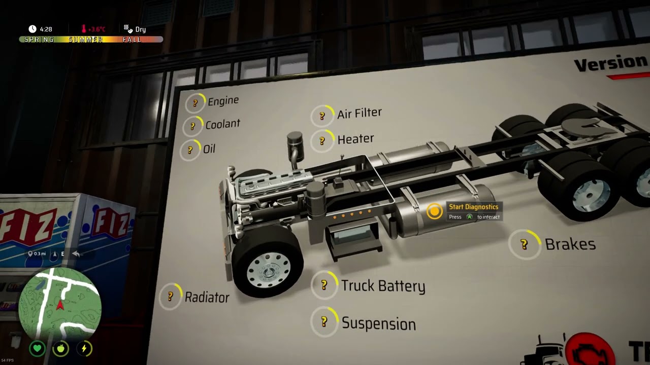 Alaskan Road Truckers  - level 4 Garage upgrades. Getting Battery. Repair Brakes/Suspension bug.