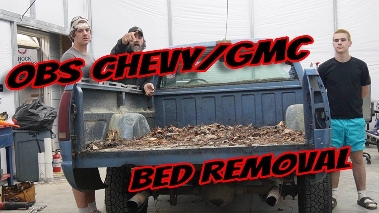 Remove your OBS Chevy truck bed!