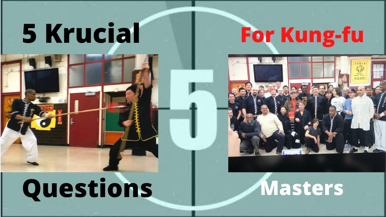 5 Krucial  Questions for Kung-Fu Masters episode#12- Dai Sihing Cecil Jordan and Sifu Paul Lee