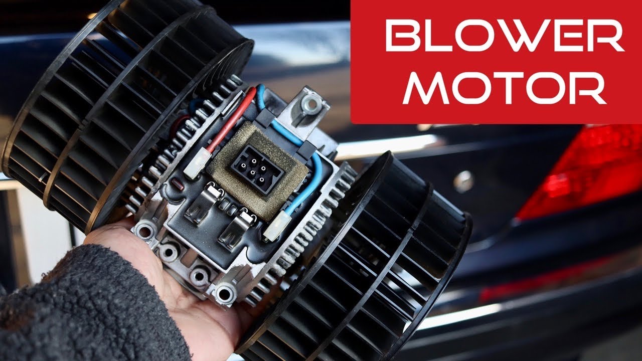 E38 BLOWER MOTOR (detailed)