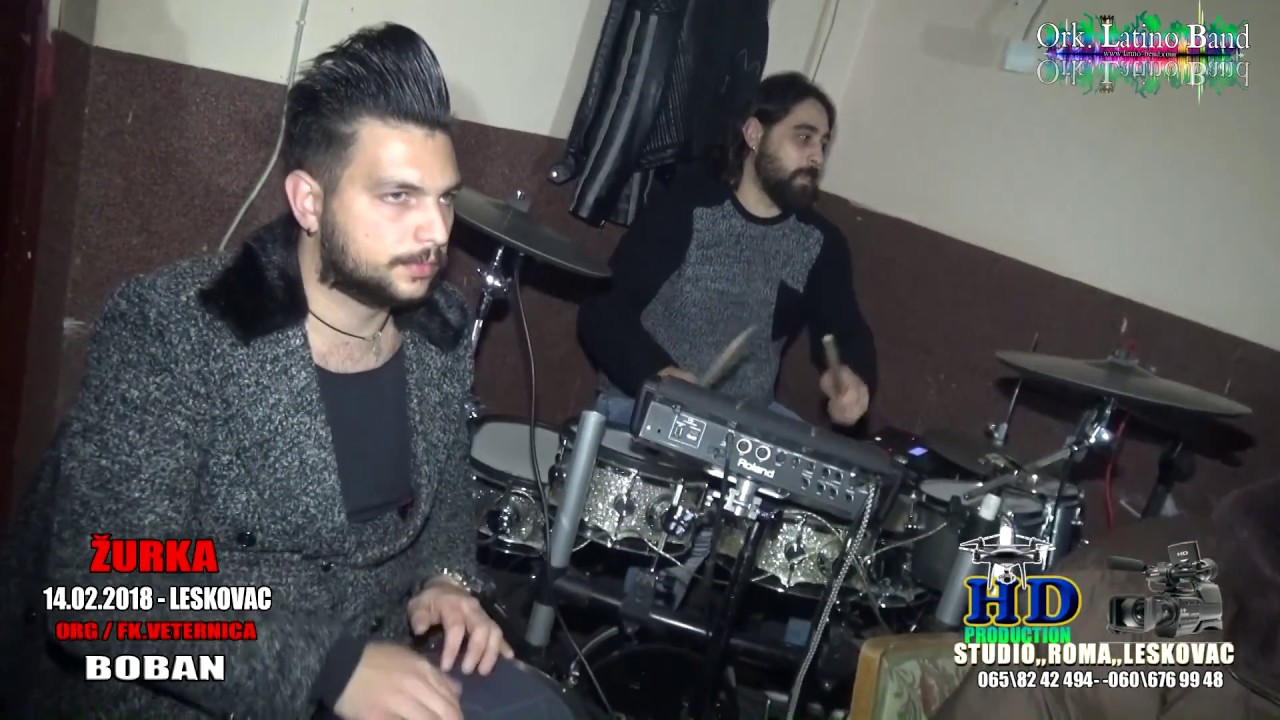 ZURKA 14.02.2018 LESKOVAC ORK / LATINO BAND ORG FK.VETERNICA BOBAN STUDIO ROMA FULL HD