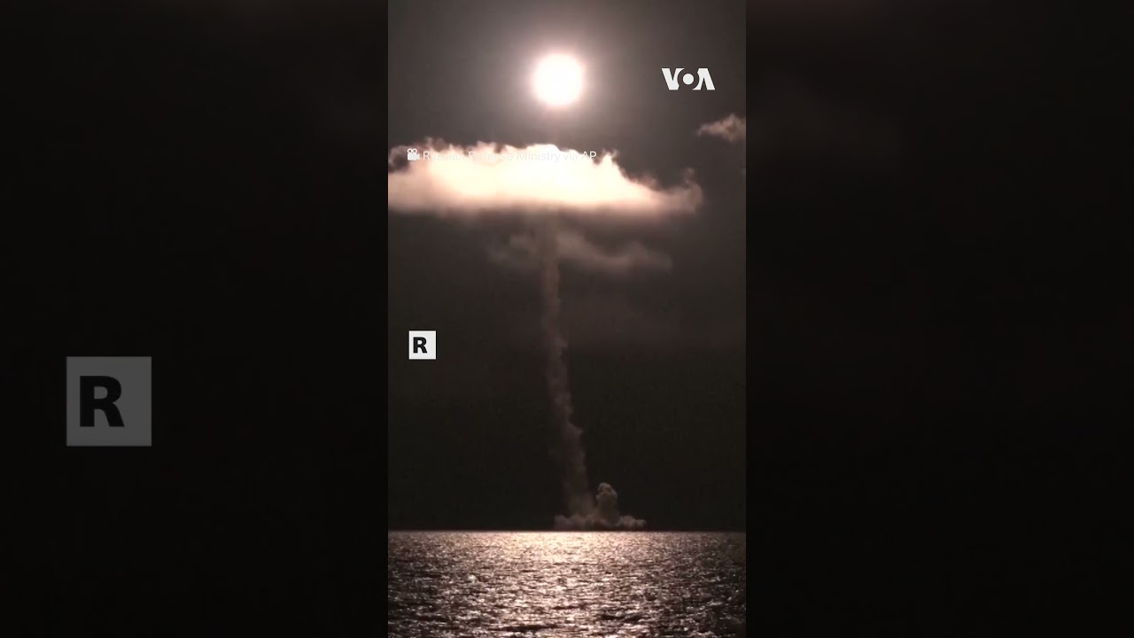 Russia Test-Fired Intercontinental Ballistic Missile from New Nuclear Submarine | VOA News