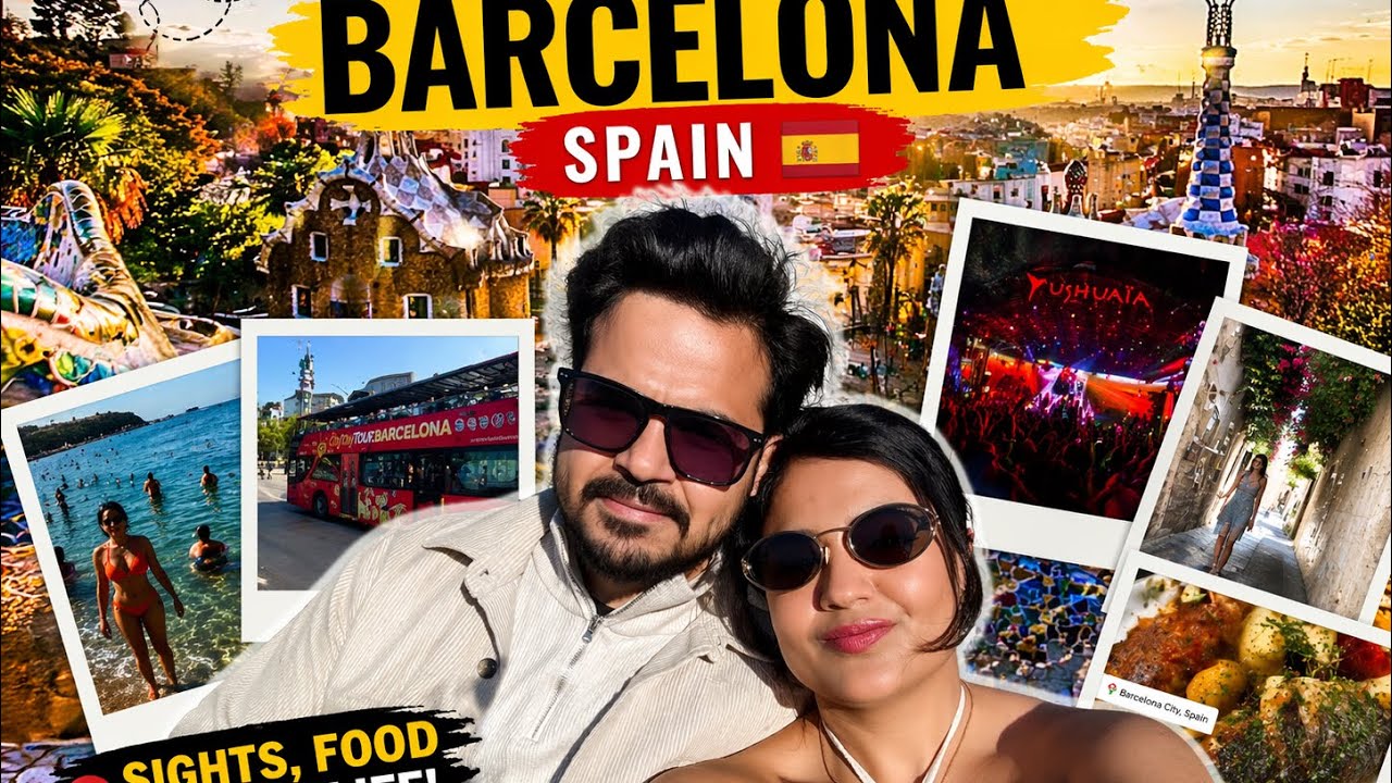 *DREAM* Vacation came TRUE | Exploring Barcelona  🇪🇸✨ | Tapas & Beaches 🌆🍴