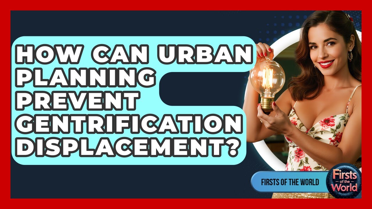 How Can Urban Planning Prevent Gentrification Displacement? - Firsts of the World