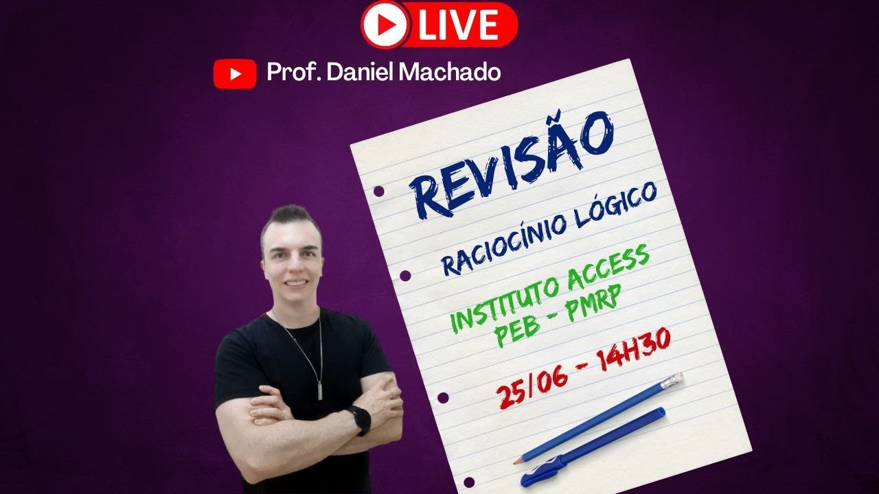 Revisão - Raciocínio Lógico - Instituto Access - PEB PMRP