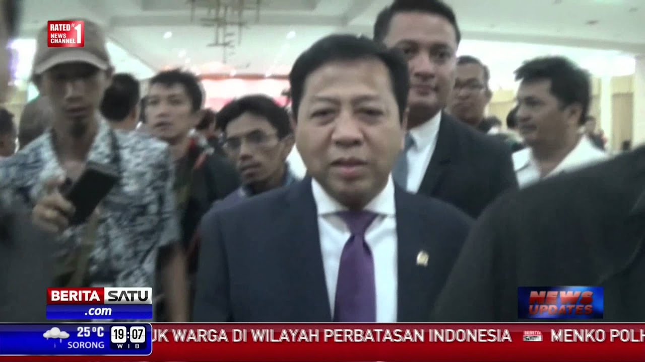 Setya Novanto Minta Penyebar Transkrip Meminta Maaf