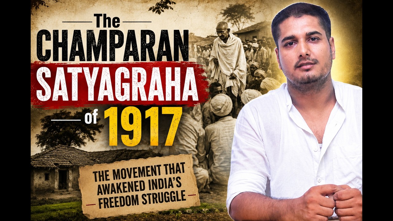 Champaran Satyagraha1917: Gandhi&rsquo;s First Major Satyagraha in India ,Tinkathia
