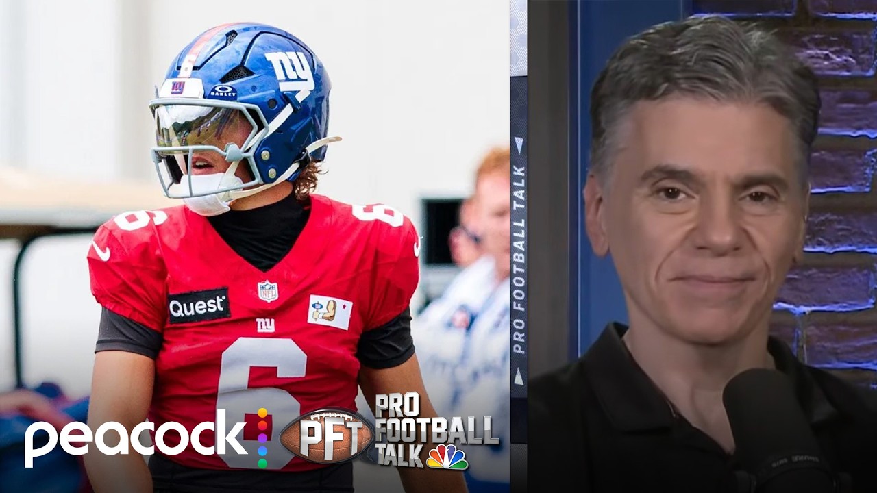 Jaxson Dart says New York Giants are &lsquo;buying in&rsquo; on John Harbaugh | Pro Football Talk | NFL on NBC