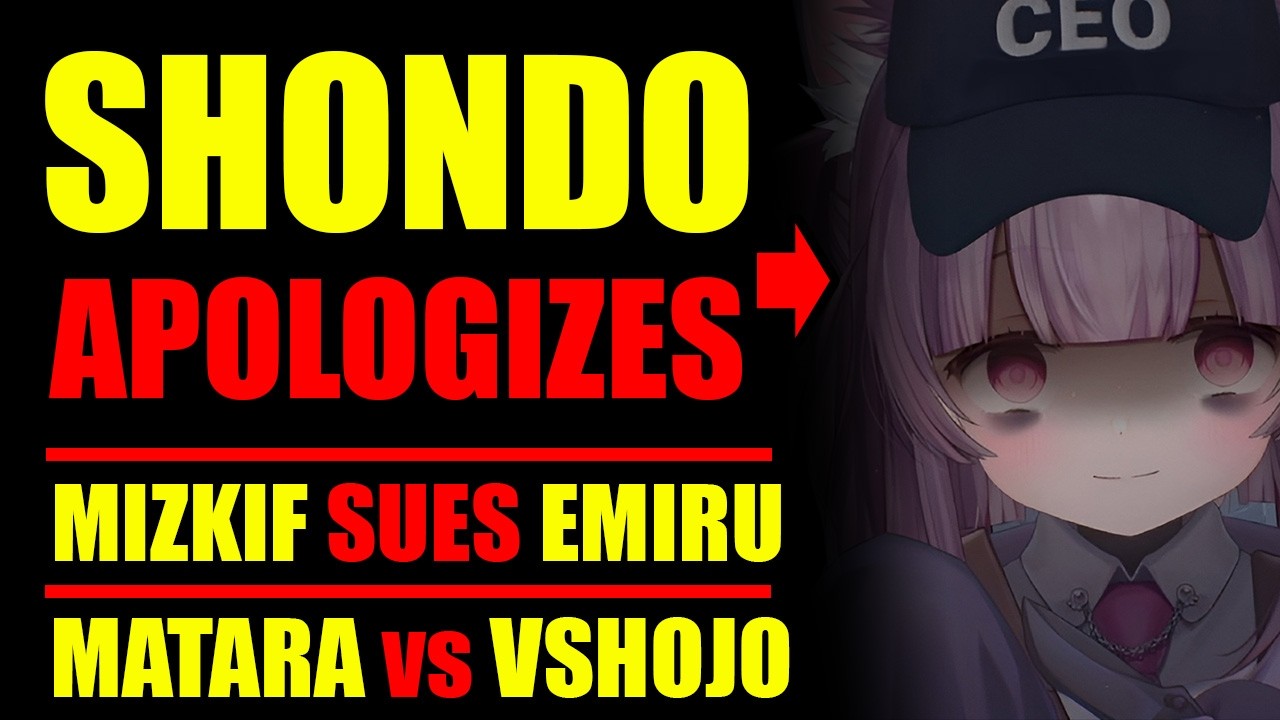Shondo APOLOGIZES, Mizkif SUES Emiru & Asmongold, Matara Talks VSHOJO & Twitch BLOCKS Mature Games