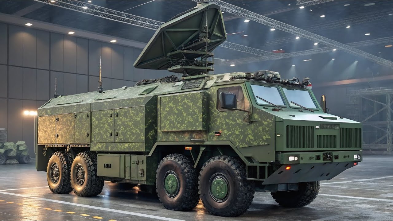 Avibras Radar M&oacute;vel Camuflado de Floresta &ndash; Alta Tecnologia em Detec&ccedil;&atilde;o Militar | SN Car Reviews