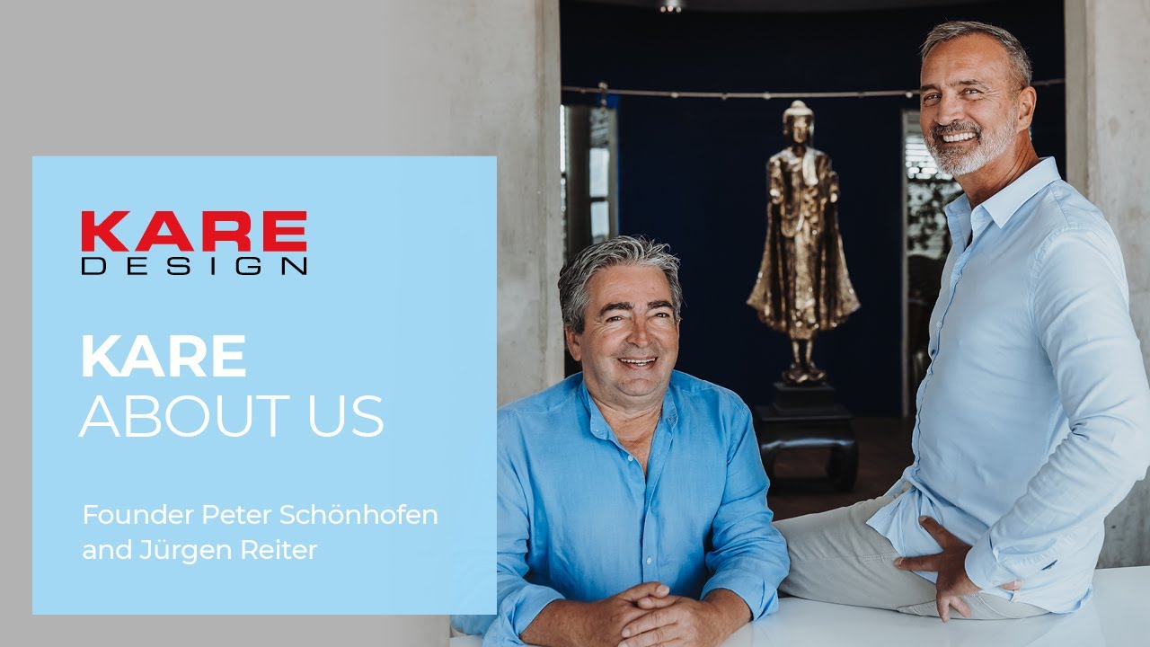KARE - the Originals: Founder Peter Schönhofen and Jürgen Reiter
